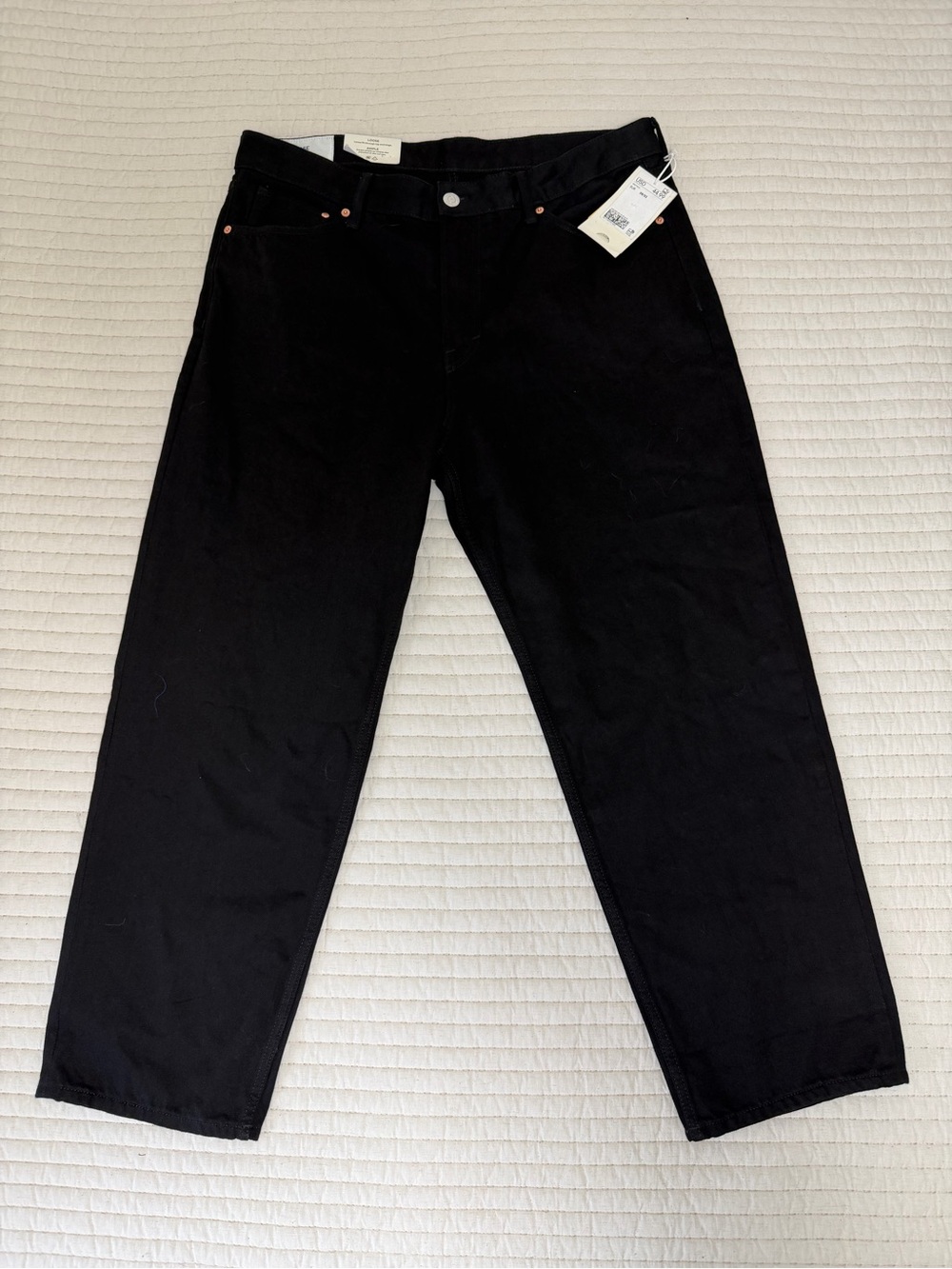 H&M Men's Black Relaxed Jeans